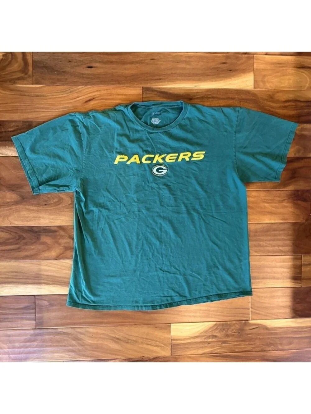 NFL Green Bay Packers Green T-Shirt size 2XL